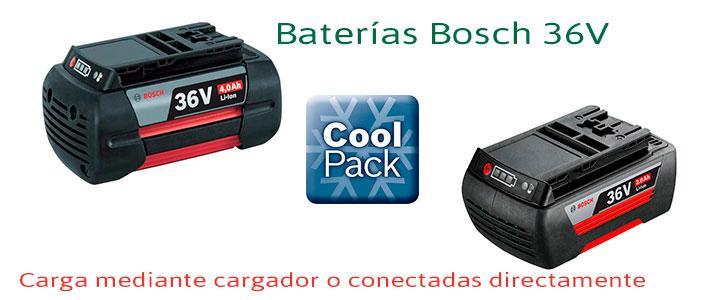 Baterías Bosch 36v 4 Ah, 2 Ah
