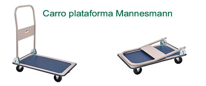 Carro plataforma Mannesmann, carretilla de taller